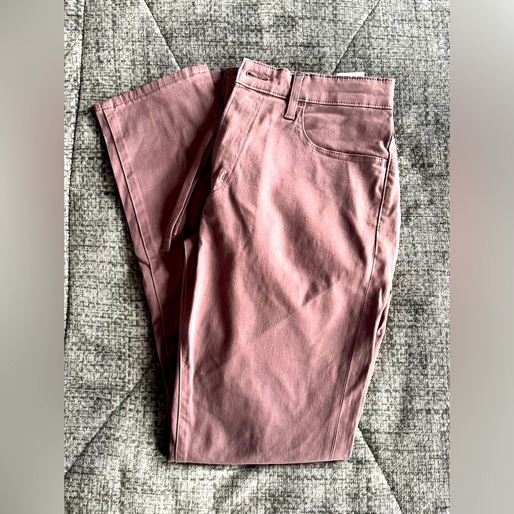 Burgundy Khakis